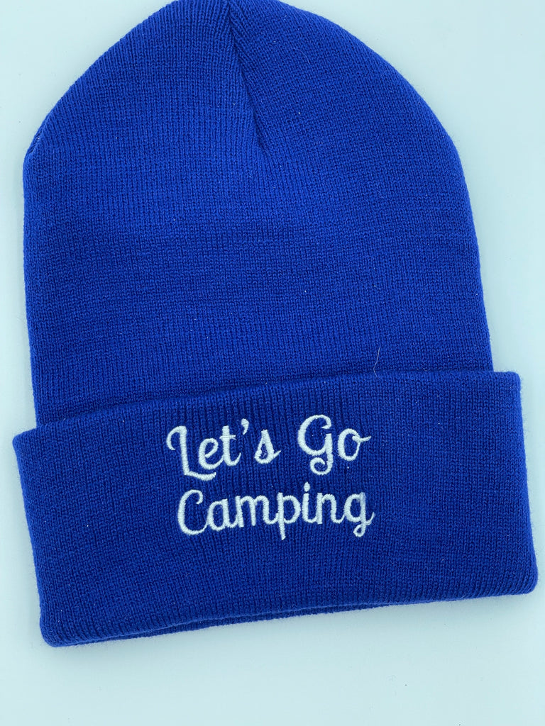Let's Go Camping Beanie